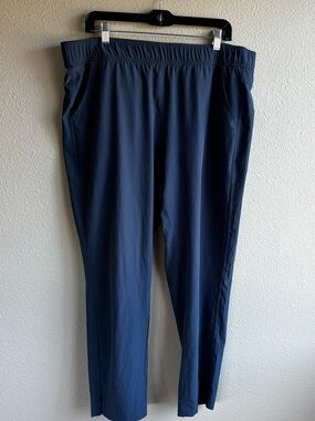 Navy Lightweight Pull-On Pants